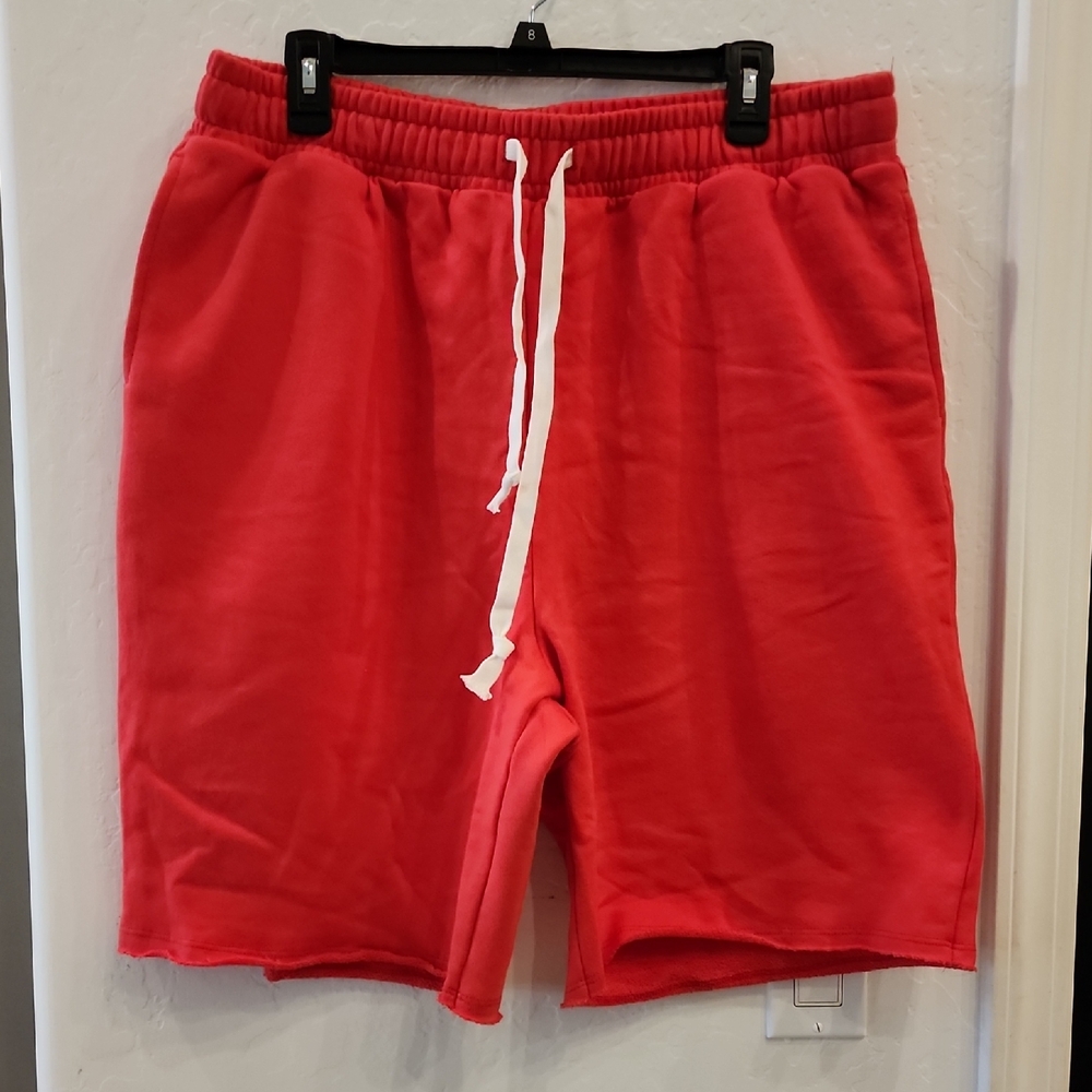 Red Men's Casual Shorts